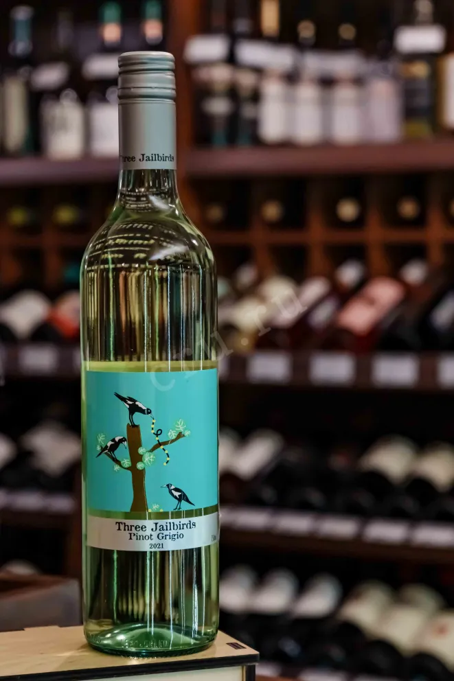 В магазине Крю Профи Three Jailbirds Pinot Grigio 2021 0.75 л