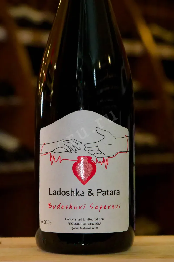 В магазине Крю Профи Ladoshka & Patara Budeshuri Saperavi Qvevri 2022 0.75 л