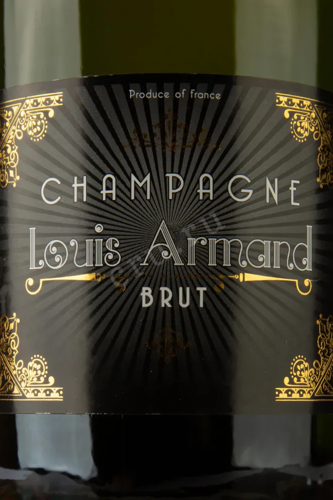Этикетка Louis Armand Brut  0.75 л