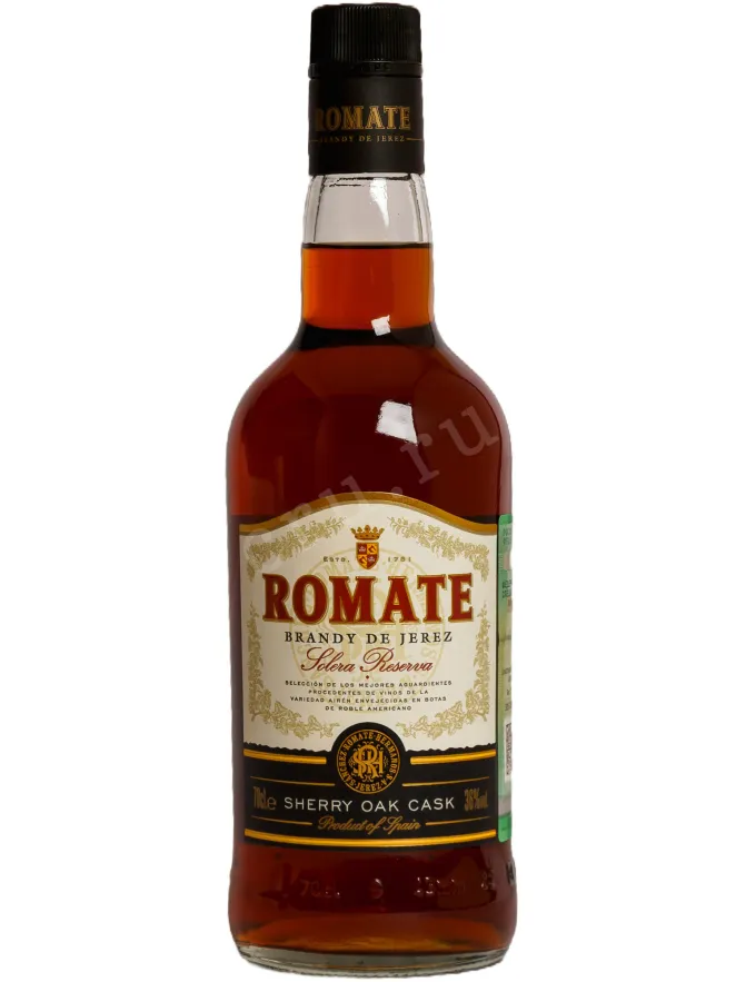 Бренди де Херес Romate Solera Reserva 2022 0.7 л