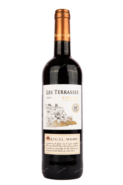 Вино Rigal Malbec Les Terrasses  0.75 л