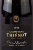 Этикетка Champagne Thienot Cuvee Stanislas Blanc de Blancs 2008 0.75 л