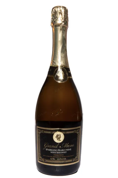 Игристое вино Grand Mane Pearly Semi Sweet 2019 0.75 л