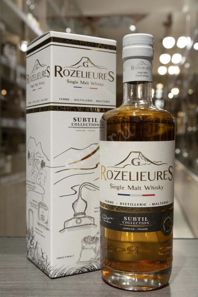 В магазине Крю Профи Rozelieures Subtil Collection Single Malt in gift box 0.7 л