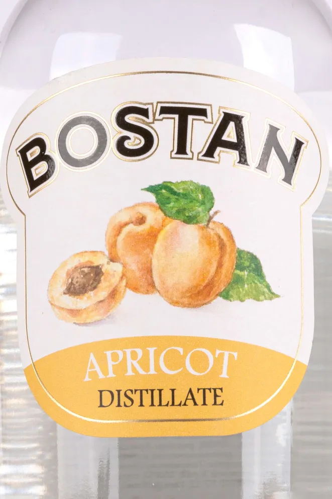 Этикетка Bostan Apricot 0.5 л