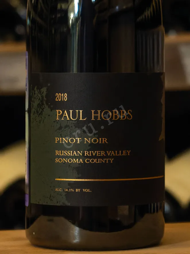 В магазине Крю Профи Paul Hobbs Russian River Valley Pinot Noir 2018 0.75 л