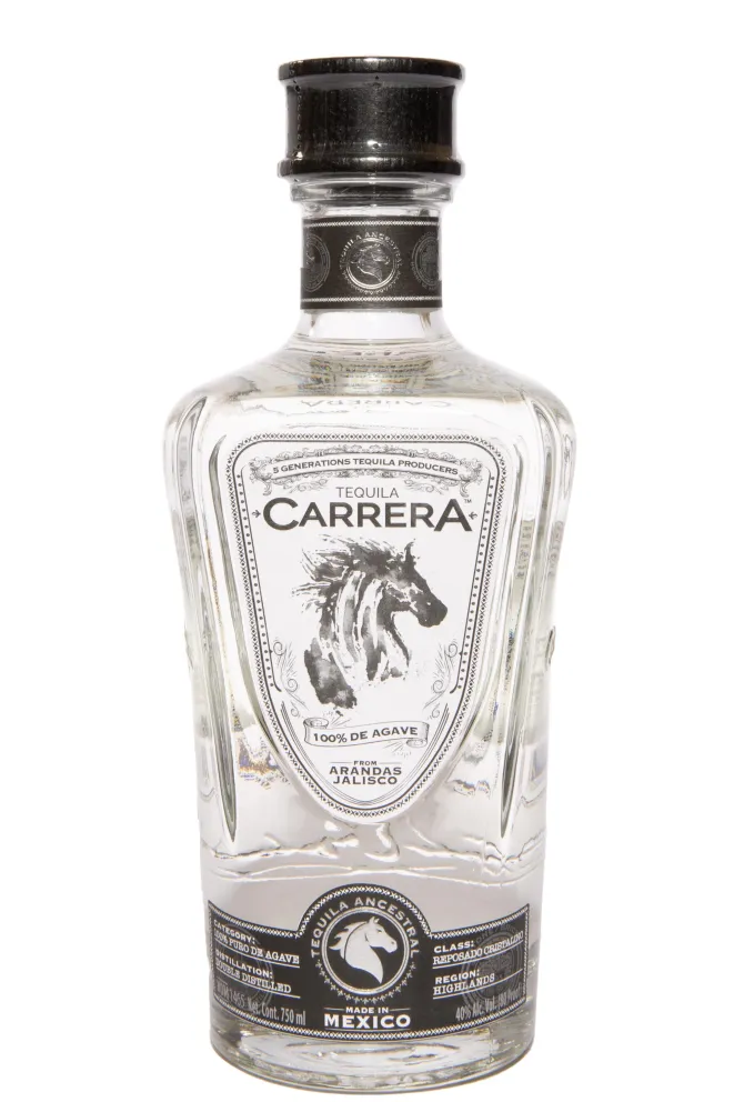 Бутылка Carrera Reposado Cristalino in gift box 0.75 л