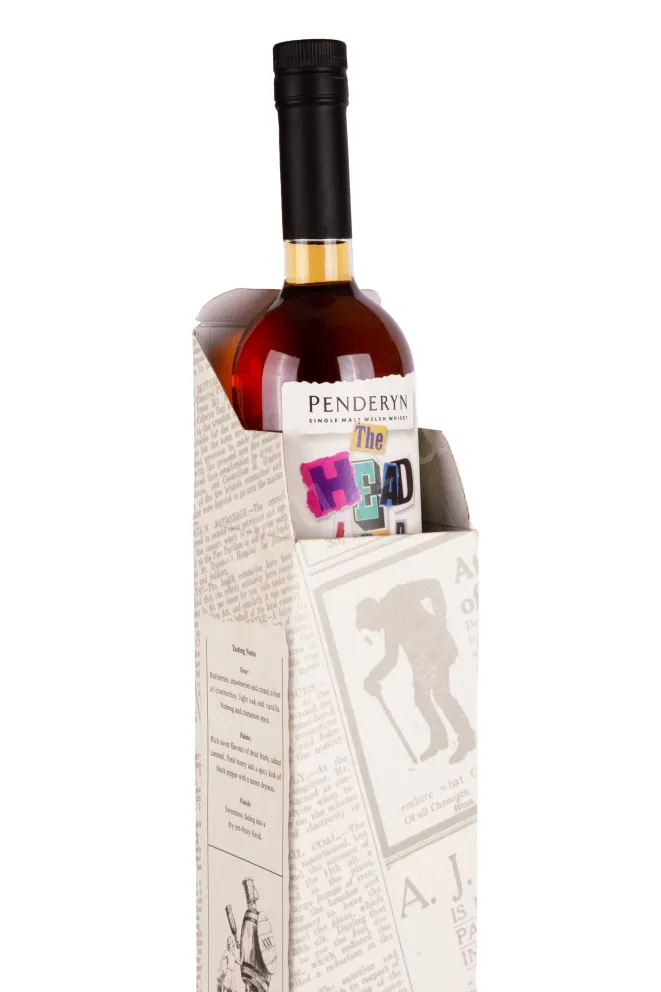 В подарочной коробке Penderyn Headliner in gift box 0.7 л
