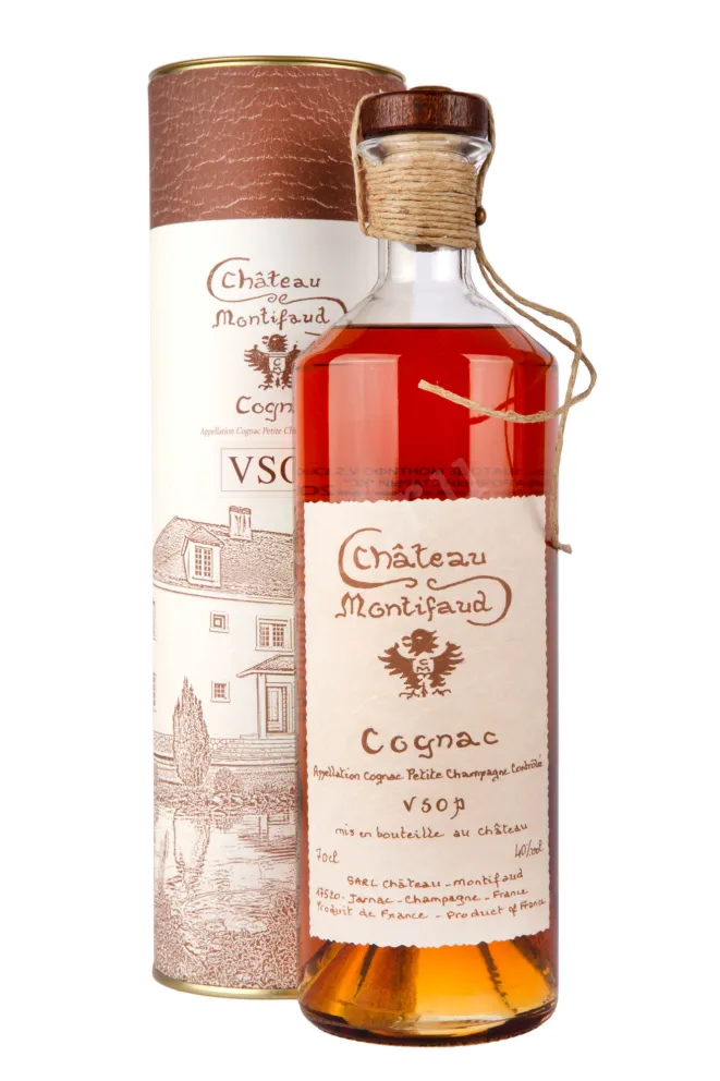Коньяк Chateau de Montifaud Petite Champagne VSOP Millenium in tube  0.7 л