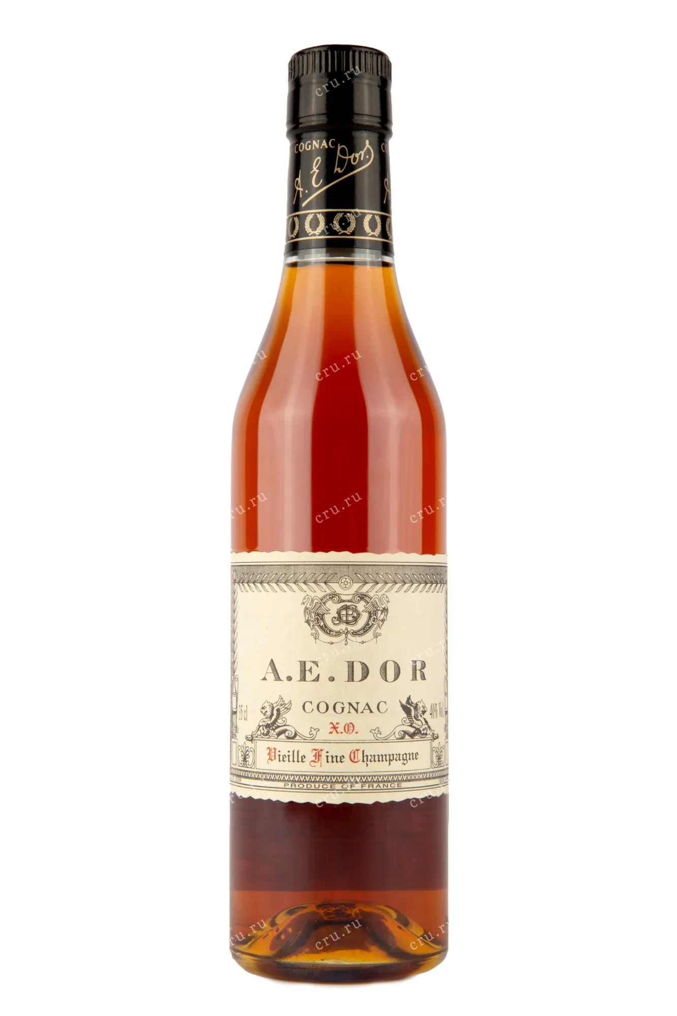 Фото — Коньяк A.E. Dor XO from gift set  0.35 л