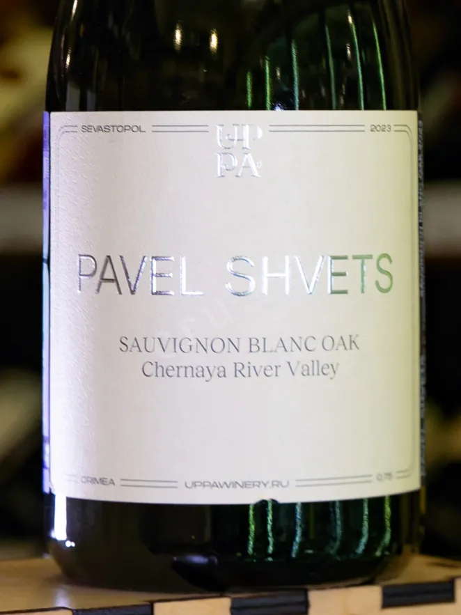 В магазине Крю Профи Pavel Shvets Sauvignon Blanc Oak Chernaya River Valley 2023 0.75 л