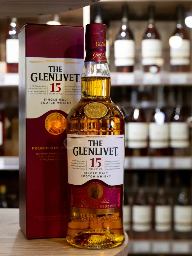 В магазине Крю Профи Glenlivet 15 years 0.7 л