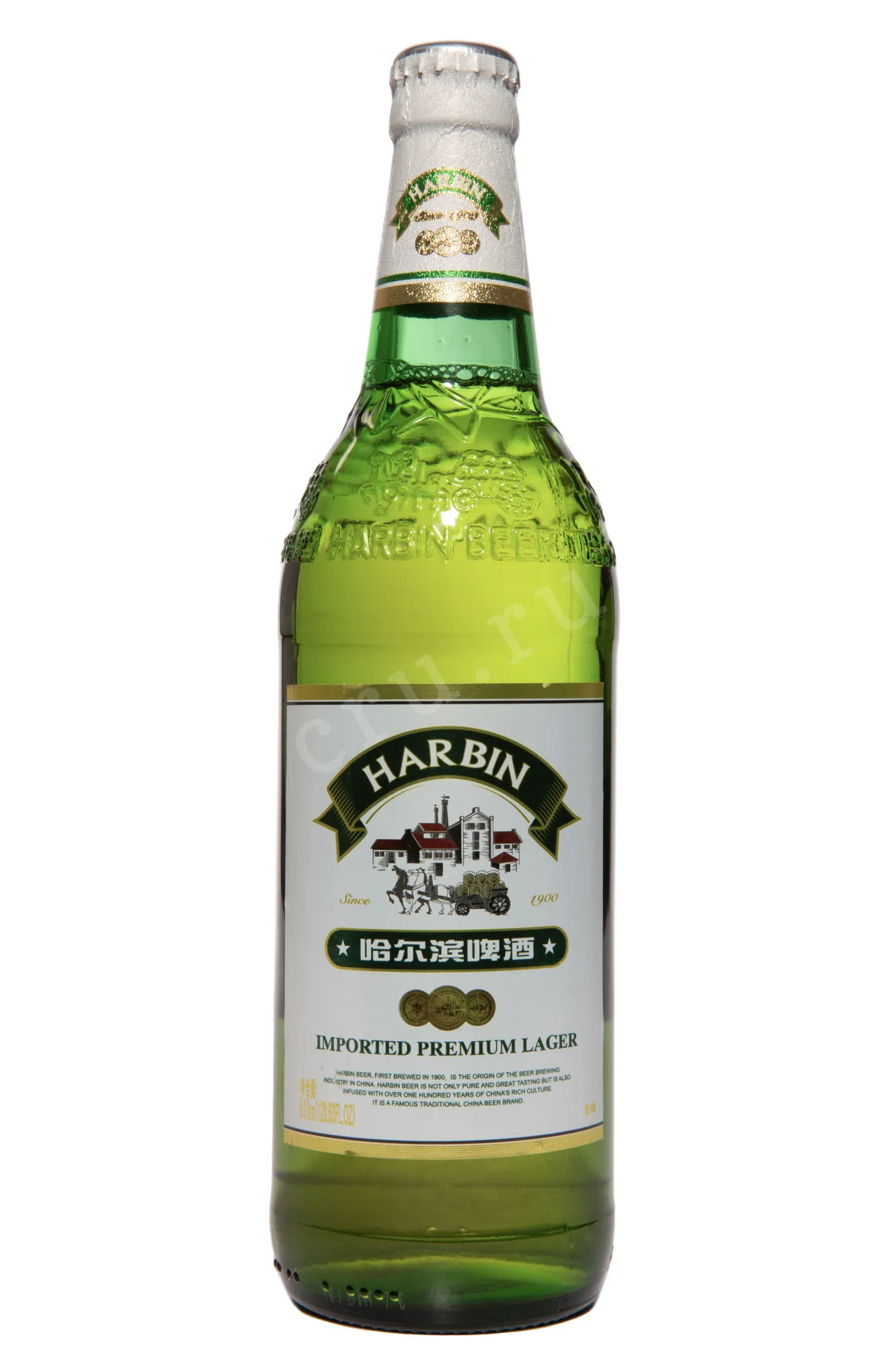 Фото — Пиво Harbin Premium  0.61 л