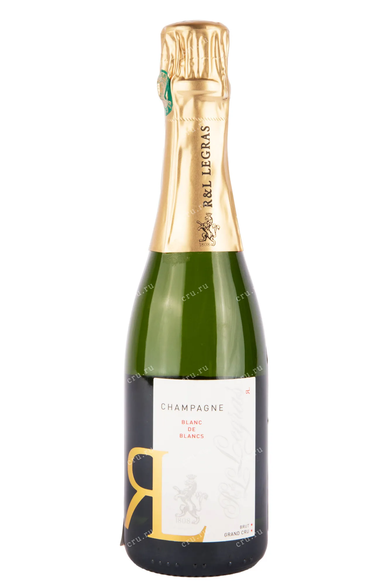 Фото — Шампанское RL Legras Blanc de Blancs Brut  0.375 л