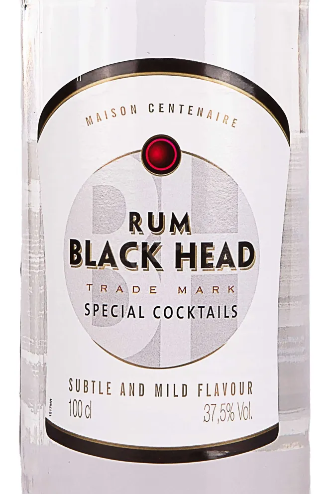 Этикетка Black Head Blanc 1 л