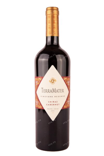 Вино TerraMater Shiraz-Cabernet Vineyard Reserve 2021 0.75 л