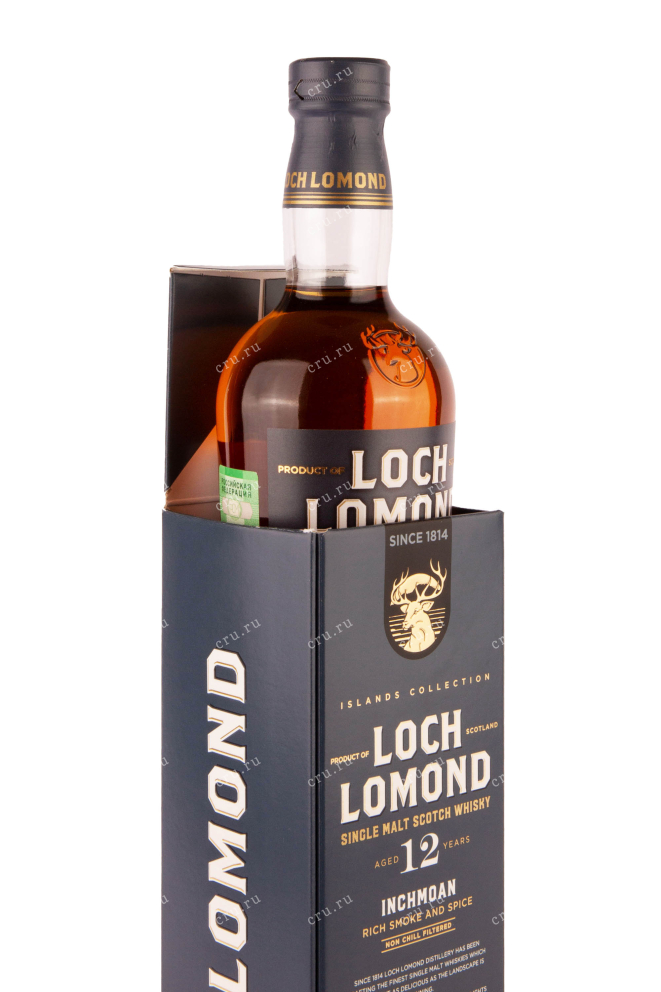 В подарочной коробке Loch Lomond Inchmoan Single Malt Vintage 12 Years Old in giftbox 0.7 л