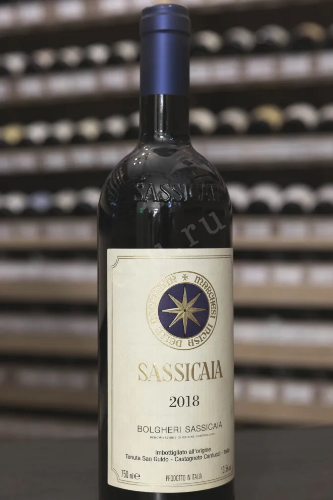 В магазине Крю Профи Sassicaia 2018 0.75 л