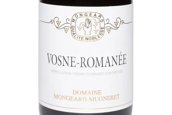 Этикетка Mongeard-Mugneret Vosne-Romanee AOC 2021 0.75 л