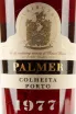 Этикетка Palmer Porto Colheita  1977 0.75 л