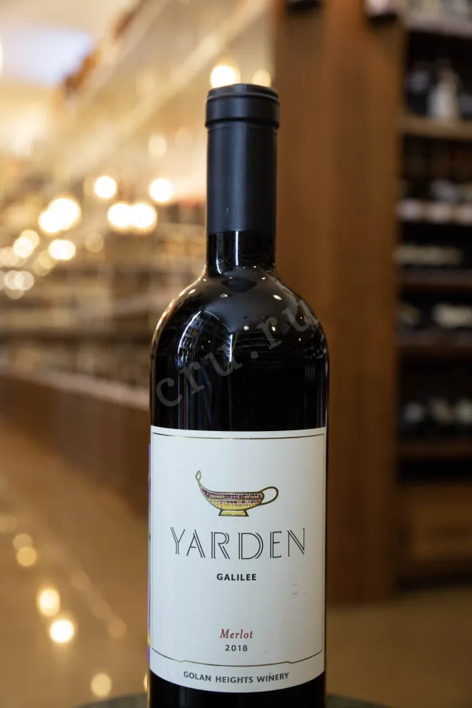 В магазине Крю Профи Yarden Merlot 2018 0.75 л