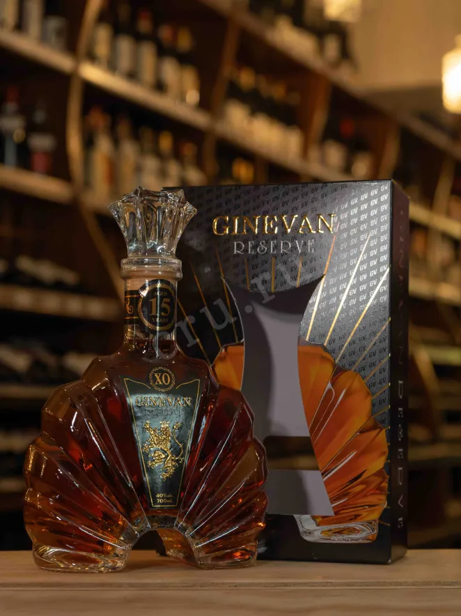 В магазине Крю Профи Ginevan Reserve XO 15 years old in gift box 0.7 л