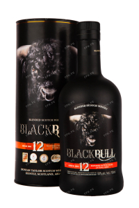 Виски Black Bull 12 Years Old with gift box  0.7 л