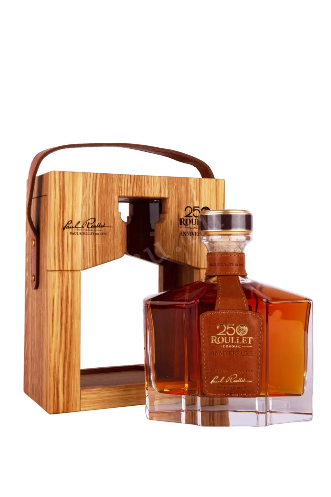 Коньяк Roullet 250 Anniversaire wooden box  0.7 л