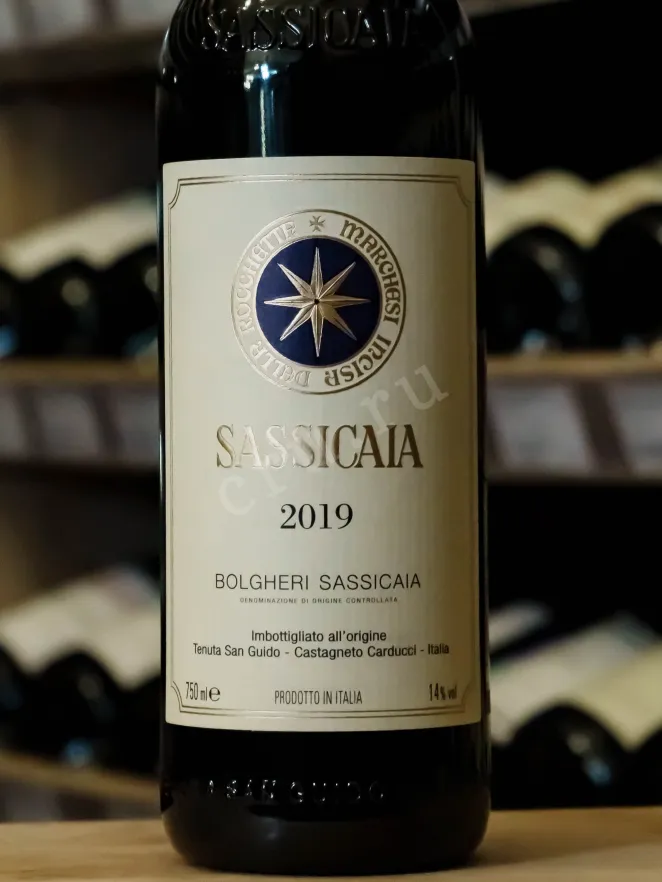 В магазине Крю Профи Sassicaia Bolgheri 2019 0.75 л