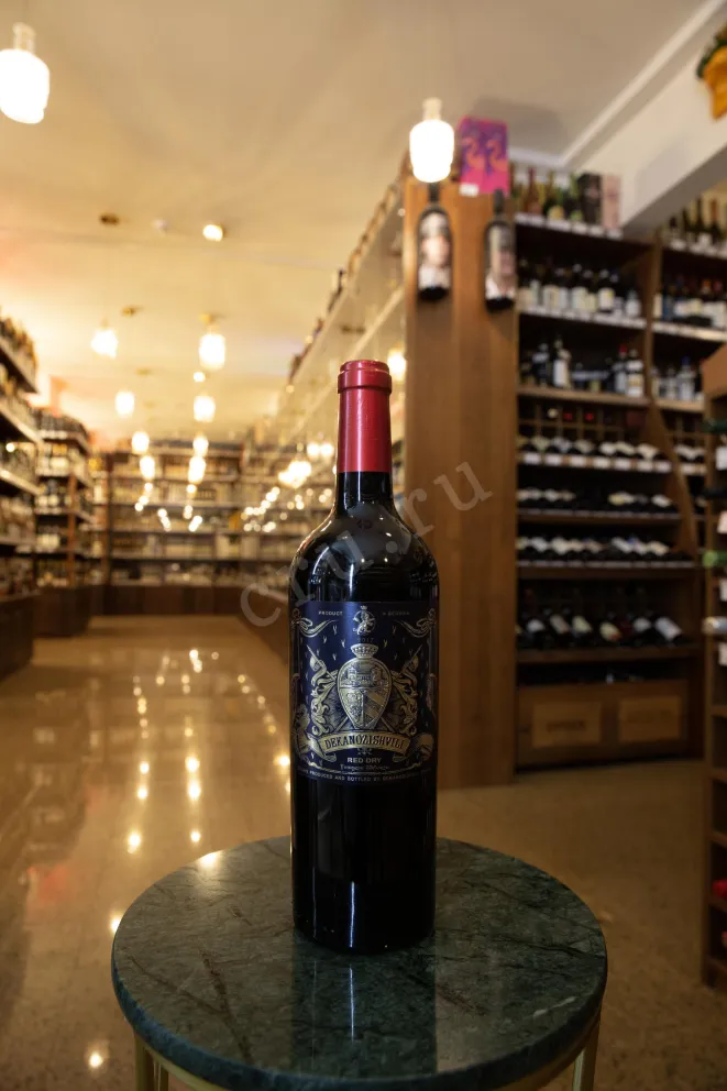 В магазине Крю Профи Dekanozishvili Saperavi 2017 0.75 л