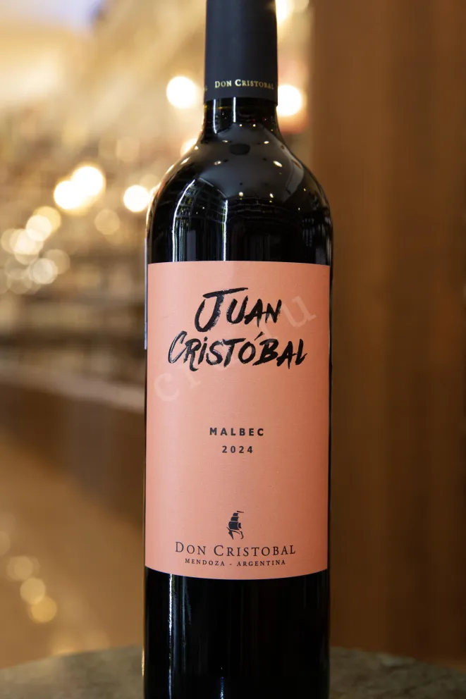 В магазине Крю Профи Juan Cristóbal Malbec 2024 0.75 л