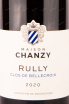 Этикетка Maison Chanzy Les Fortunes Chardonnay 2020 0.75 л