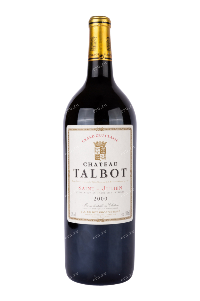 Вино Chateau Talbot St-Julien 2000 1.5 л