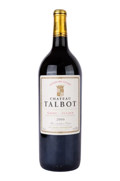 Вино Chateau Talbot St-Julien 2000 1.5 л