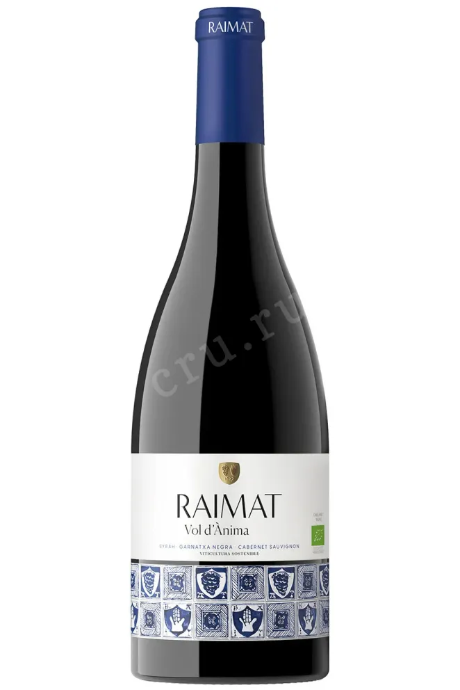 Вино Raimat Vol d'Anima de Raimat Tinto Costers del Segre DO in wooden box 2018 0.75 л