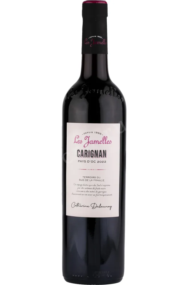 Вино Les Jamelles Carignan 2022 0.75 л