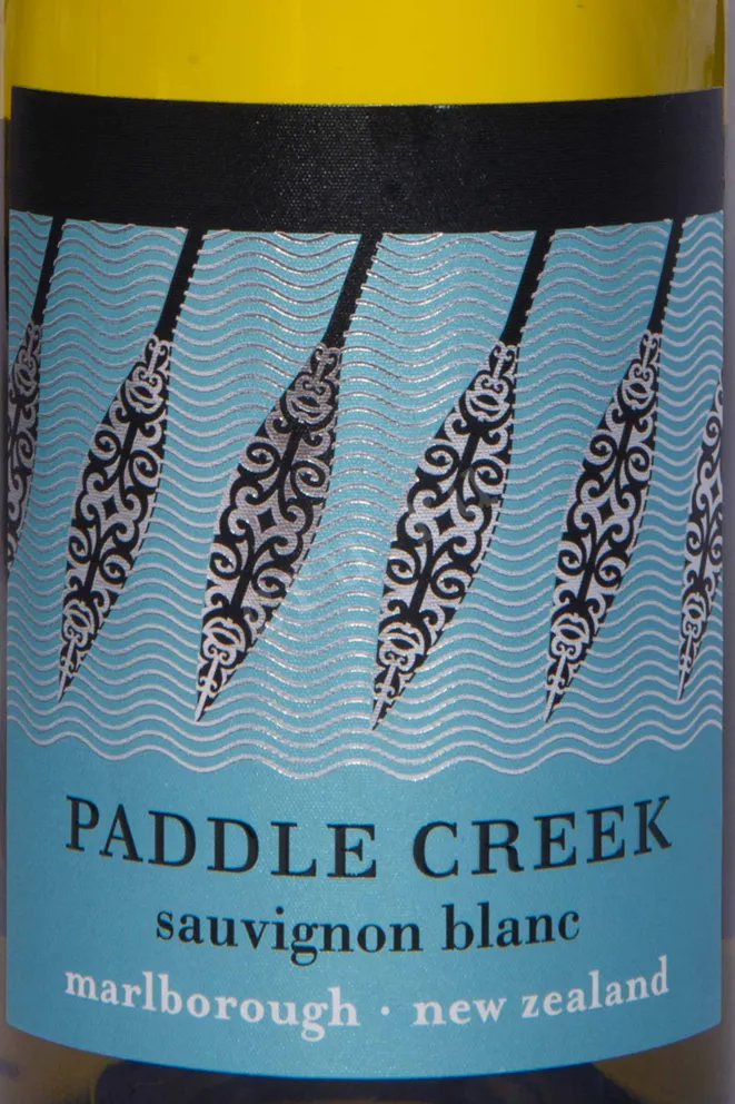 Этикетка Paddle Creek Sauvignon Blanc 2023 0.75 л