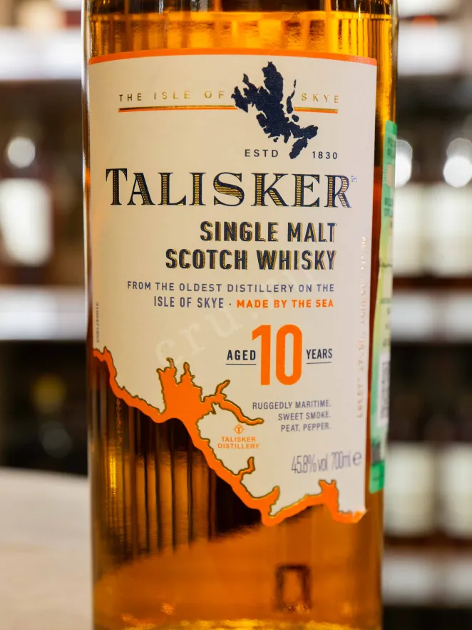 В магазине Крю Профи Talisker 10 Years Old in gift box with glass 0.7 л