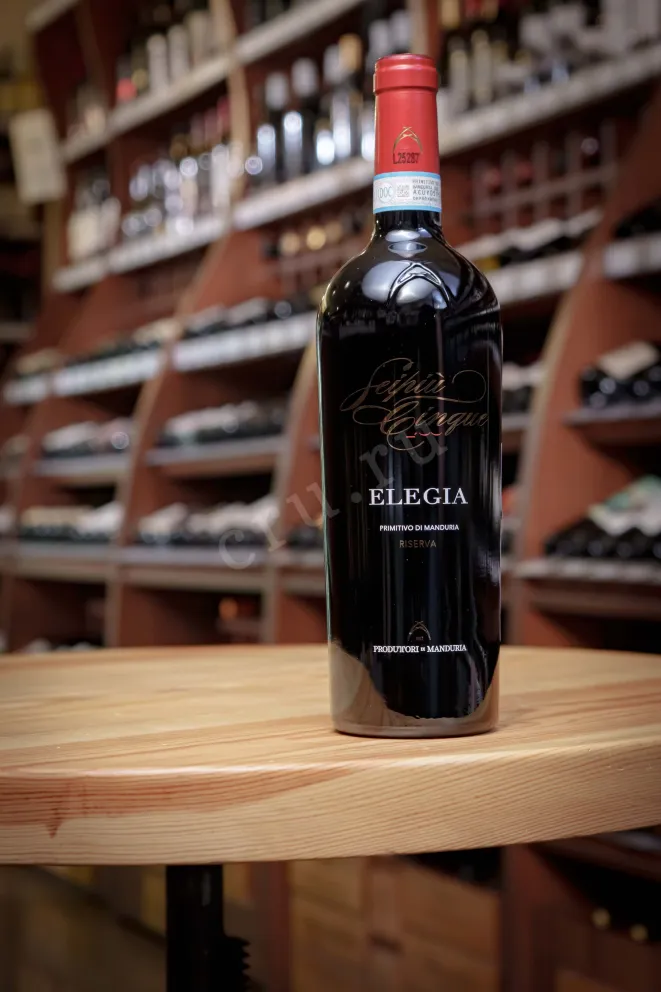 В магазине Крю Профи Elegia Primitivo di Manduria Riserva 2021 0.75 л