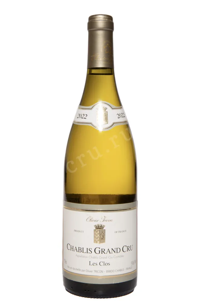 Вино Olivier Tricon Chablis Grand Cru Les Clos AOC  2022 0.75 л