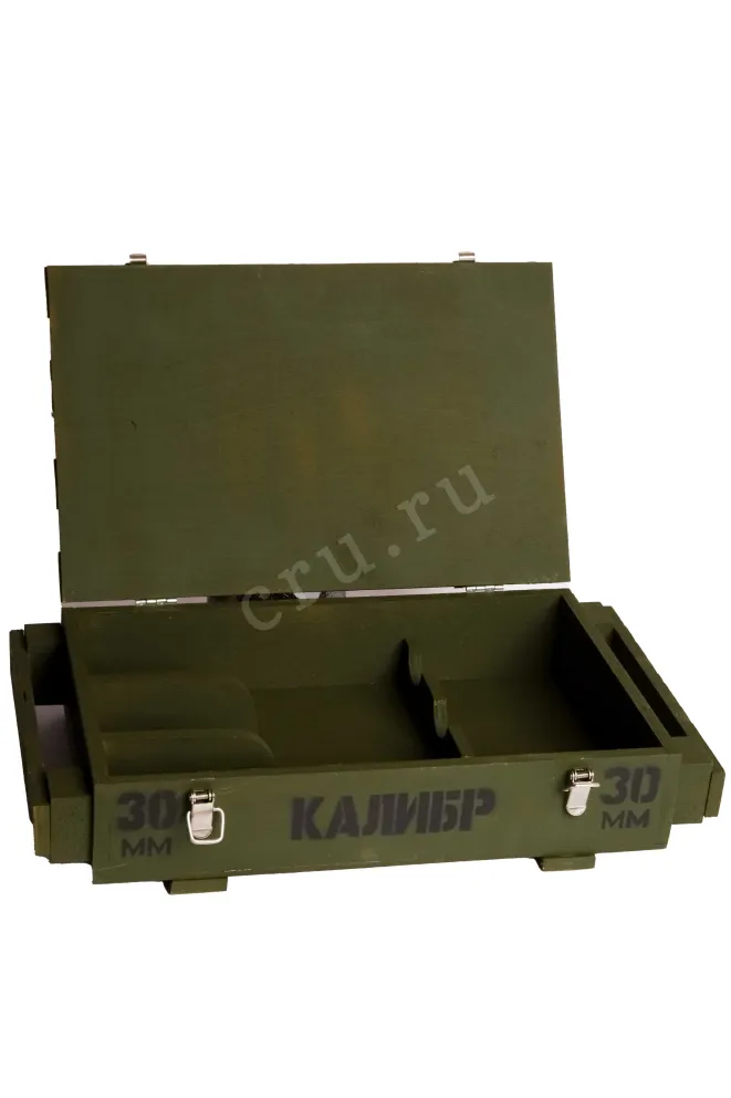 Деревянная коробка Wooden Box Kalibr 30 mm