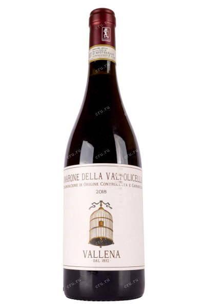 Вино Amarone della Valpolicella Vallena 2018 0.75 л