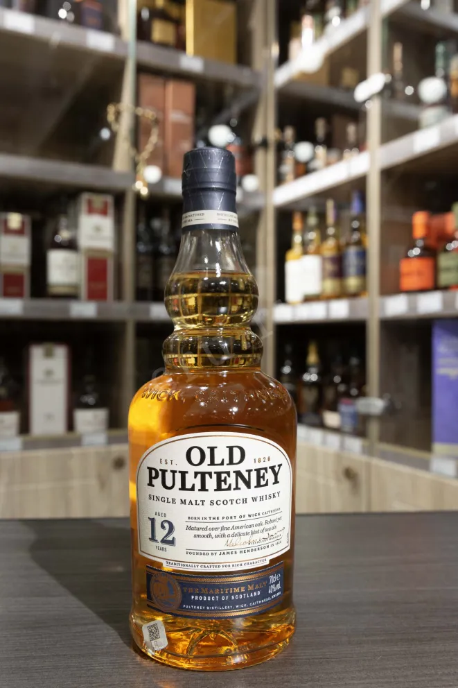 В магазине Крю Профи Old Pulteney 12 years in gift box 0.7 л