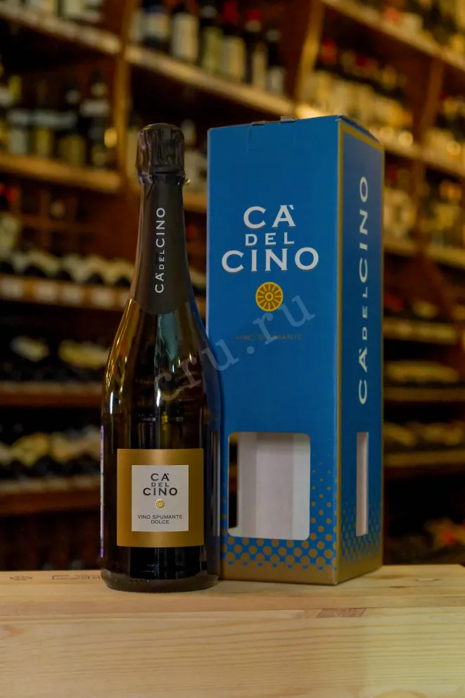 В магазине Крю Профи Ca del Cino Dolce in gift box 2022 0.75 л