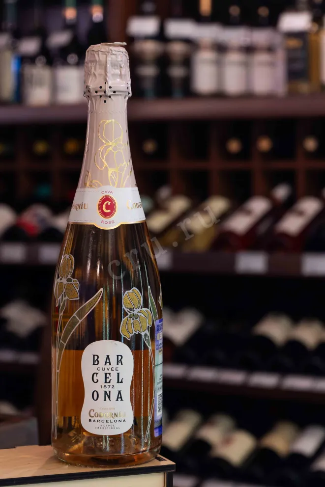 В магазине Крю Профи Codorniu Cuvee Barcelona Rose 2018 0.75 л