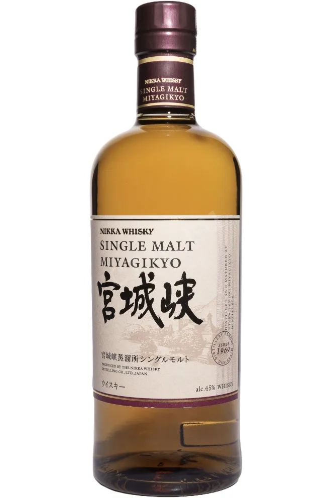 Бутылка Nikka Miyagikyo Single Malt gift box 0.7 л