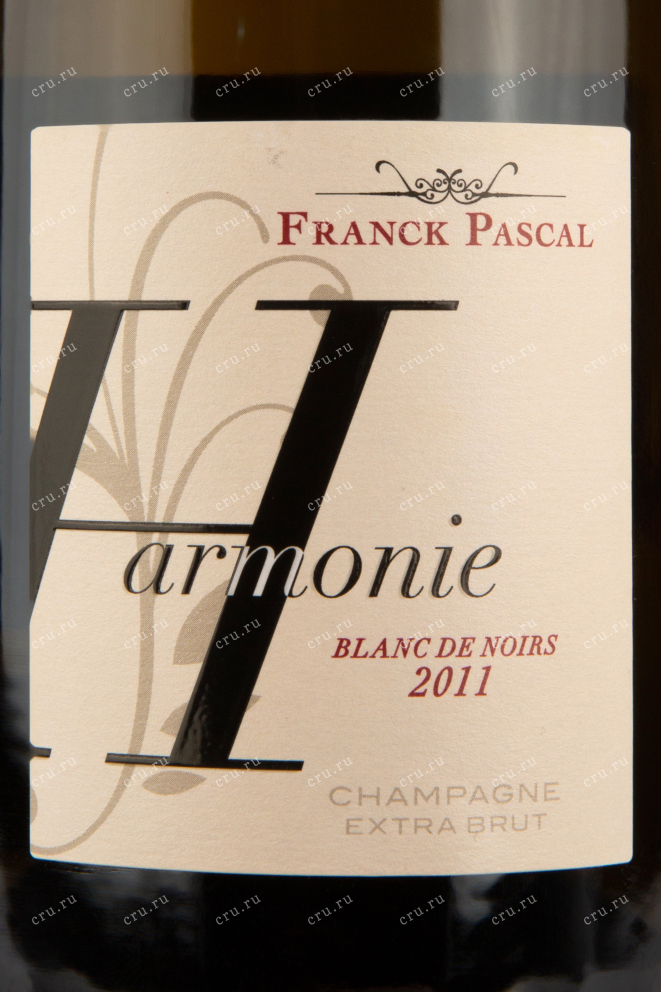 Этикетка вина Франк Паскаль Хармони 0,75