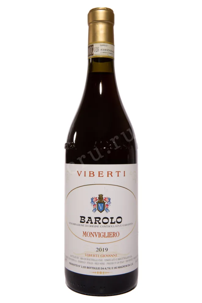 Вино Viberti Giovanni Monvigliero Barolo DOCG 2019 0.75 л