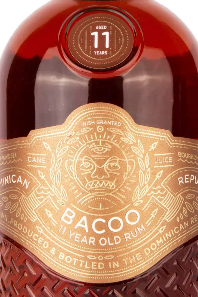 Этикетка Bacoo 11 years 0.7 л