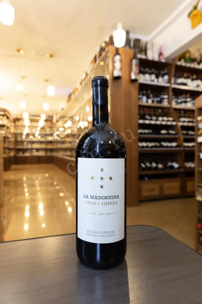 В магазине Крю Профи La Madonnina Opera Omnia Bolgheri Superiore 2016 1.5 л